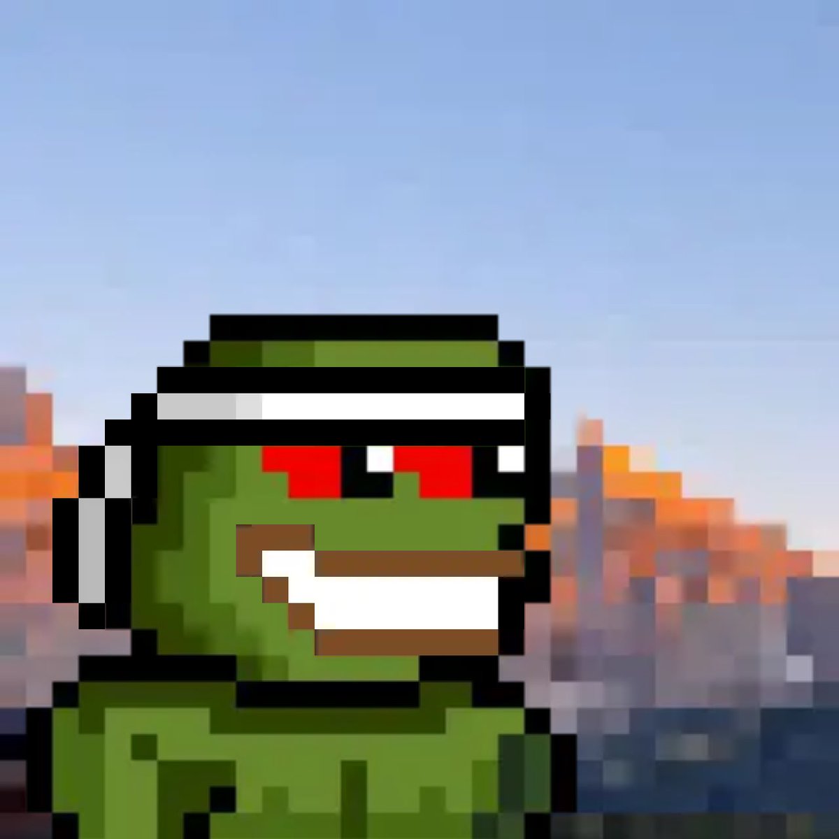 pexelpepe's tweet photo. Day 25 of posting a $PEXEL profile picture from our free generator until $PEXEL goes to 100M mc.

I just hope #ETH revives for the sake of our bags https://t.co/UPthDjNVwb