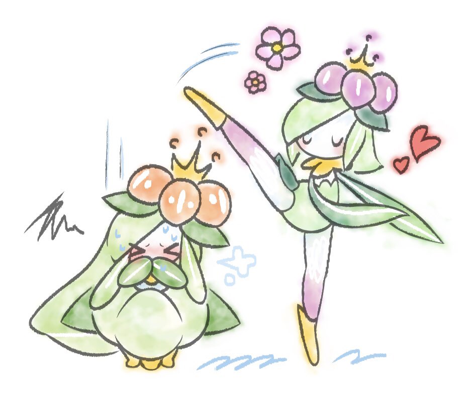 consumerofpaint's tweet photo. easing my way backr on here but do not expect much please !!! :)
Hisuian Lilligant & Unovan Lilligant,,,,♡
#pokemonfanart #lilligant #yuri #paintconsumer #yuri #art https://t.co/DEJlNNmSVB