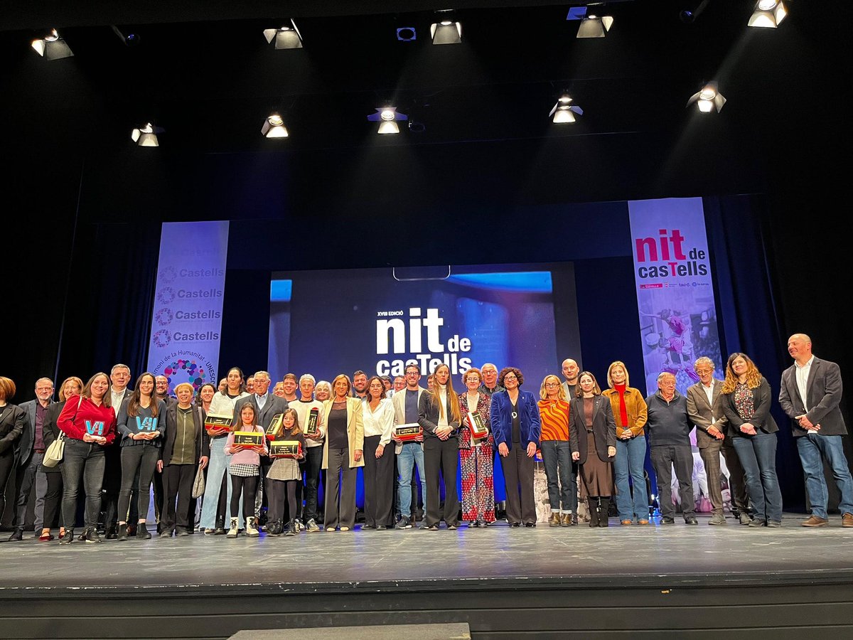 CastDelFoix's tweet photo. 🩵Reconeguts per segon any consecutiu a la #NitDeCastells 🥰
🏆 Enguany, com a colla ➕ completa de 6!
🙌 Quin orgull per a una colla que va néixer just abans de la pandèmia i que ara ha celebrat la seva tercera temporada amb normalitat.
🫵Forma part de la #RevolucióTurquesa!! https://t.co/vwcglFlntF