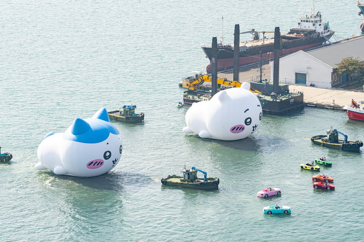 KaohsiungCity's tweet image. The worldwide popular Chiikawa has come to Kaohsiung!
The super fun #2025KaohsiungWonderland has just started and will last 23 days.
Don't miss the amazing Nighttime #LightShow, happening each evening.
Come and visit this wonderful wonderland!