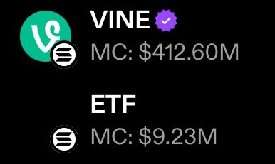 scemgtfo's tweet photo. If u don't have any of these coins 

Don't tell me you're locked in.

$VINE $ETF https://t.co/hUKVfRpcyG