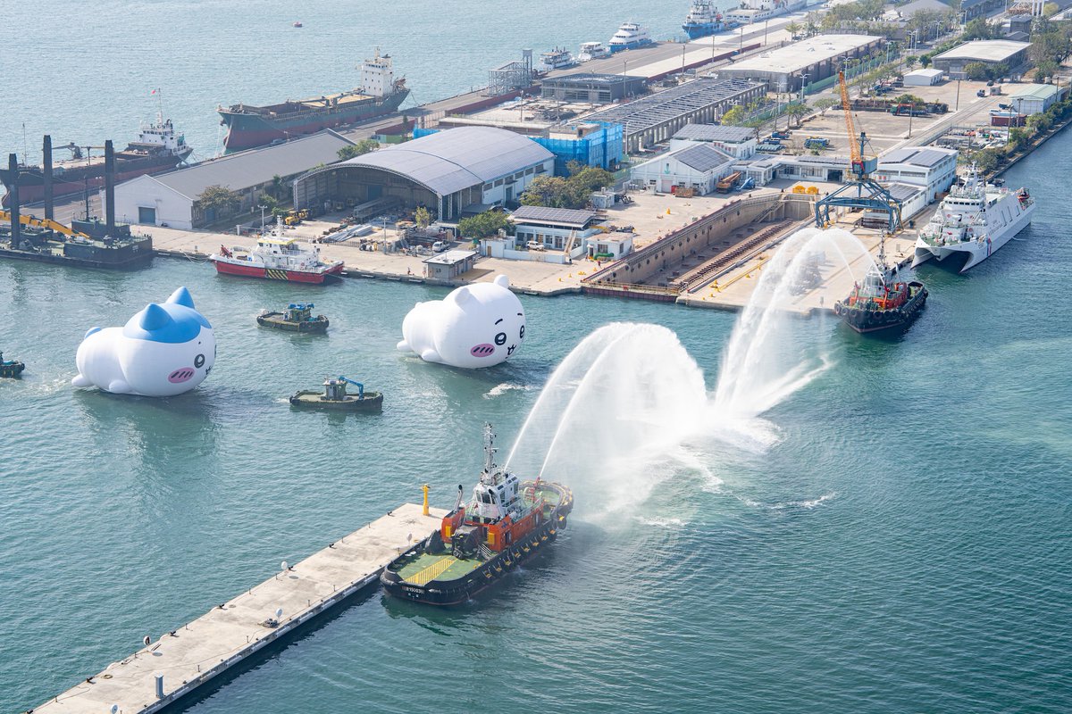 KaohsiungCity's tweet image. The worldwide popular Chiikawa has come to Kaohsiung!
The super fun #2025KaohsiungWonderland has just started and will last 23 days.
Don't miss the amazing Nighttime #LightShow, happening each evening.
Come and visit this wonderful wonderland!