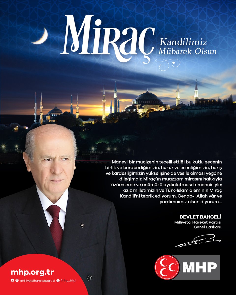 MİRAÇ KANDİLİMİZ MÜBAREK OLSUN