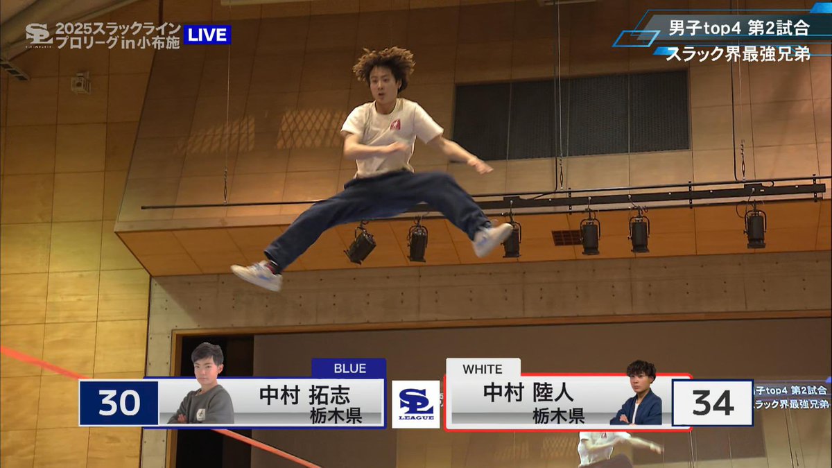 satonoka_4k's tweet photo. \satonoka生中継🎥/
現在放送中の
生中継『スラックラインプロリーグ2025
in 小布施』✨
このあと15時40分からの決勝戦は!
林映心選手vs中村陸人選手
熱戦を是非satonoka生中継で📺
お見逃しなく〜💨
#satonoka
#goolight
#スラックラインプロリーグ2025in小布施
#スラックライン
#長野県
#小布施