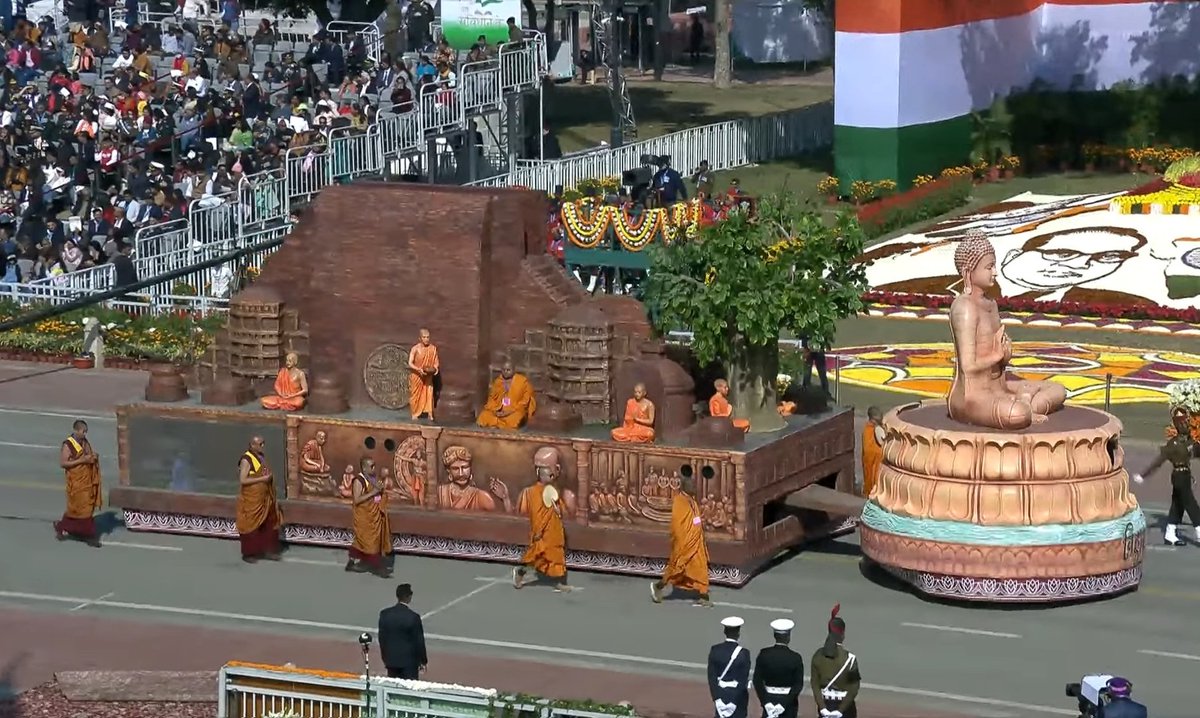 ThePerilousGirl's tweet photo. Tableau of Bihar🇮🇳

#RepublicDay2025 #RepublicDayIndia https://t.co/D41rMFfuaH