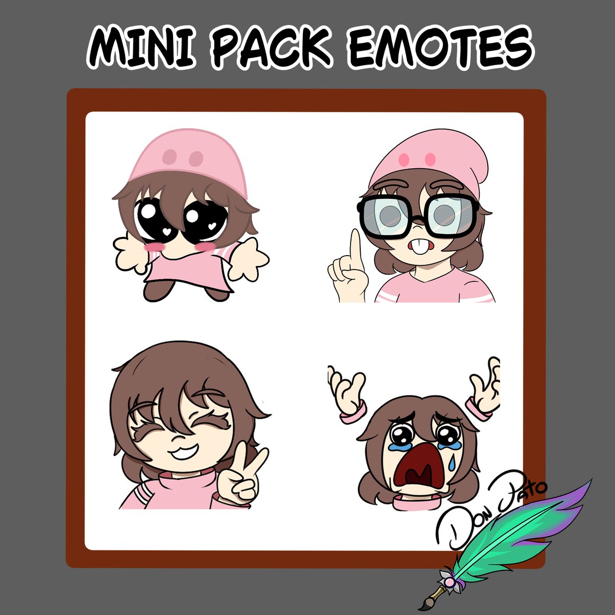 ArtwithDonPato's tweet photo. Unos pequeño emotes para @Raven_mtq
Espero que les gusté EA
#CreativeWithRaven https://t.co/n1KKJ7i9tr