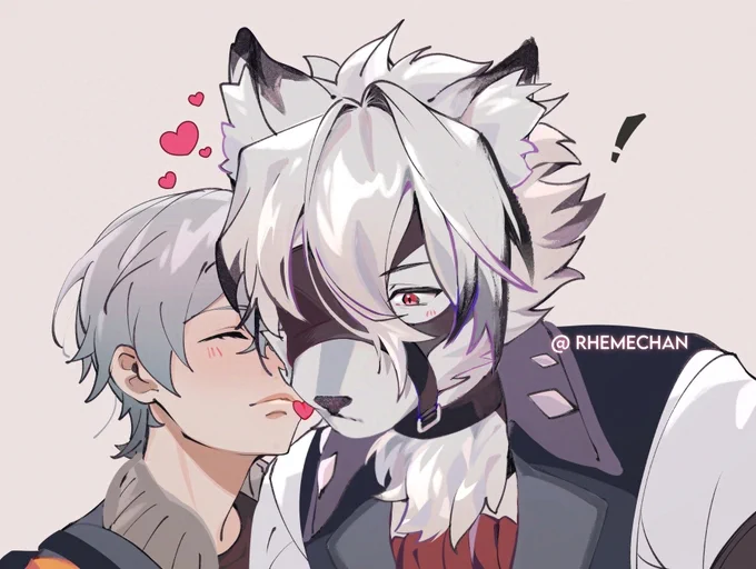 kiss!#lycawise #ライアキ 