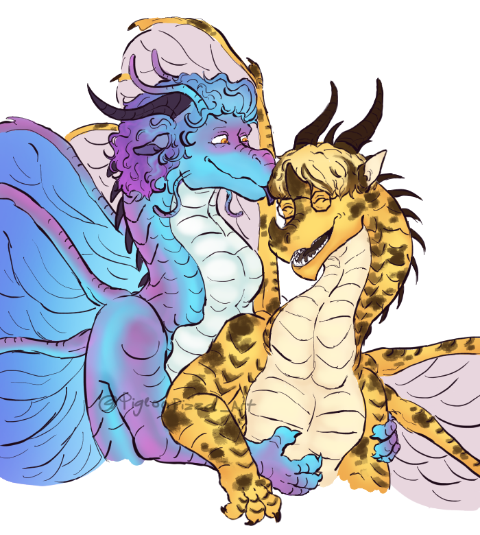 pigeonpizza_art's tweet photo. Blicket colored doodle!! :P #WOF #WingsOfFire #Blicket https://t.co/jTmoEiohas