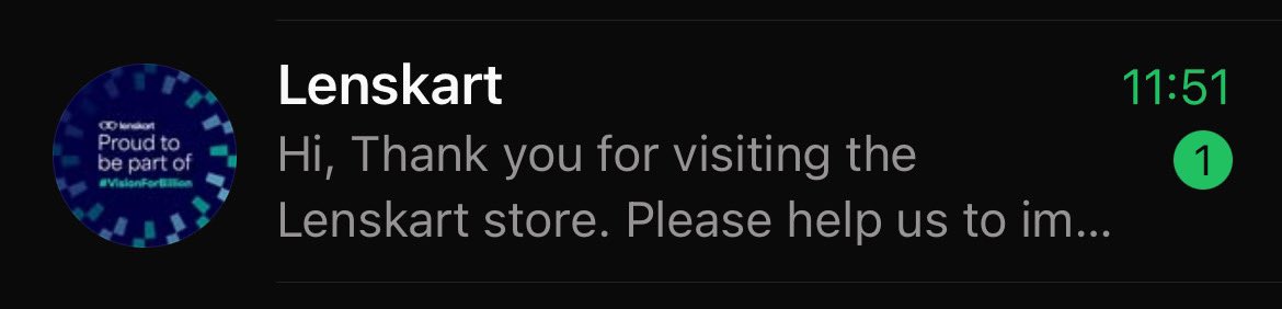 Stepped into a Lenskart store yesterday, didn’t make a purchase or even speak to any employee. Today, I’m getting WhatsApp messages from them. How did they get my data? This feels like a serious data breach. <a href="/Lenskart_com/">lenskart</a>, care to explain? #DataPrivacy #DataBreach