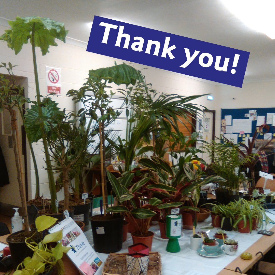 A huge thank you to everyone who joined us at our recent houseplant sale in Birmingham! We raised an amazing £149.60! 🌿💚