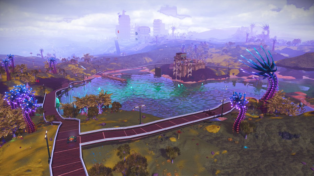 Beefy_5layer's tweet photo. Foggy morning.
@hellogames @NoMansSky
#NoMansSky #Beefy5layer
#CityLife #megabuild https://t.co/c4IatEVdNy