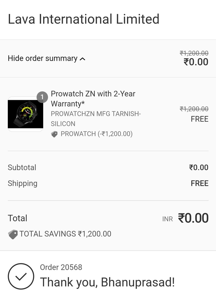 Bhanurx100's tweet photo. @dealztrendz Let's see whether Lava delivers or not https://t.co/IUr21azQVZ