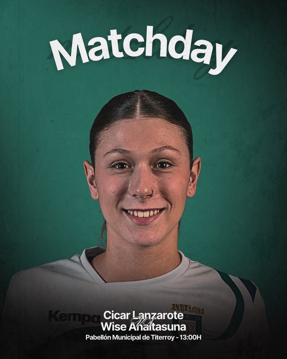 bmanaita_fem's tweet photo. MATCHDAY
Día de partido. Día de Wise Anaitasuna.
#LANANA https://t.co/h0CkhDcGNP