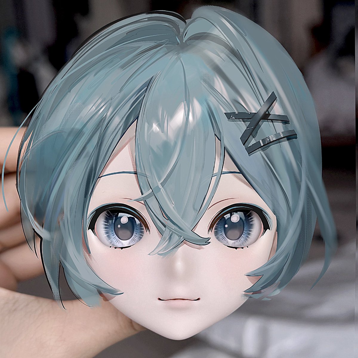 Rumoon_Vanilla's tweet image. 妆容设计