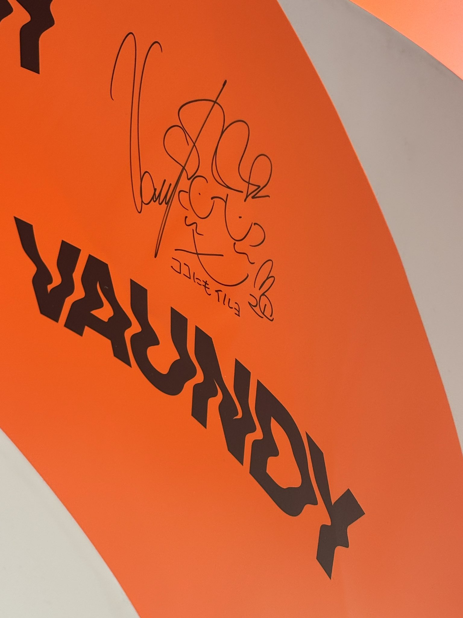 NCT127 WELCOME TO MY CITY SM POP-UP 2nd SCRATCH SIGN PHOTO