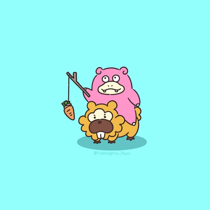 #ヤドン #ビッパ 