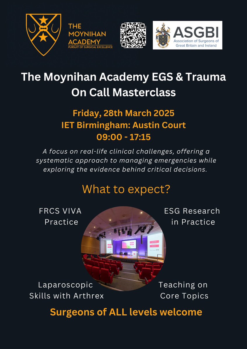 ASGBI Moynihan Academy tweet media