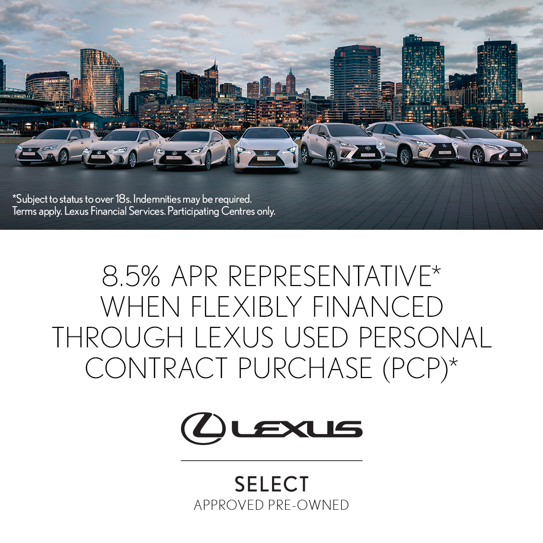 Lexus Select approved pre-owned vehicles come with a 150 multipoint check, plus benefit from an additional 12 months/10,000 mile warranty* with every Lexus Service.

Browse our selection: ow.ly/ik0f50UMKqZ

*T&amp;Cs apply