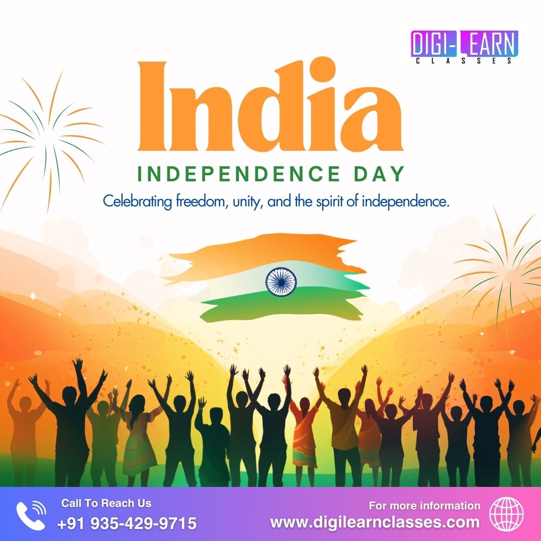 digilearnclass's tweet image. Happy Republic Day from Digilearn Classes! 🌟
On this special day, we salute the spirit of freedom, innovation, and progress that defines our nation. 💻✨
🧡🤍💚 Here’s to learning, growing, and achieving together!
📢 Let’s shape the digital future—one skill at a time. 🚀