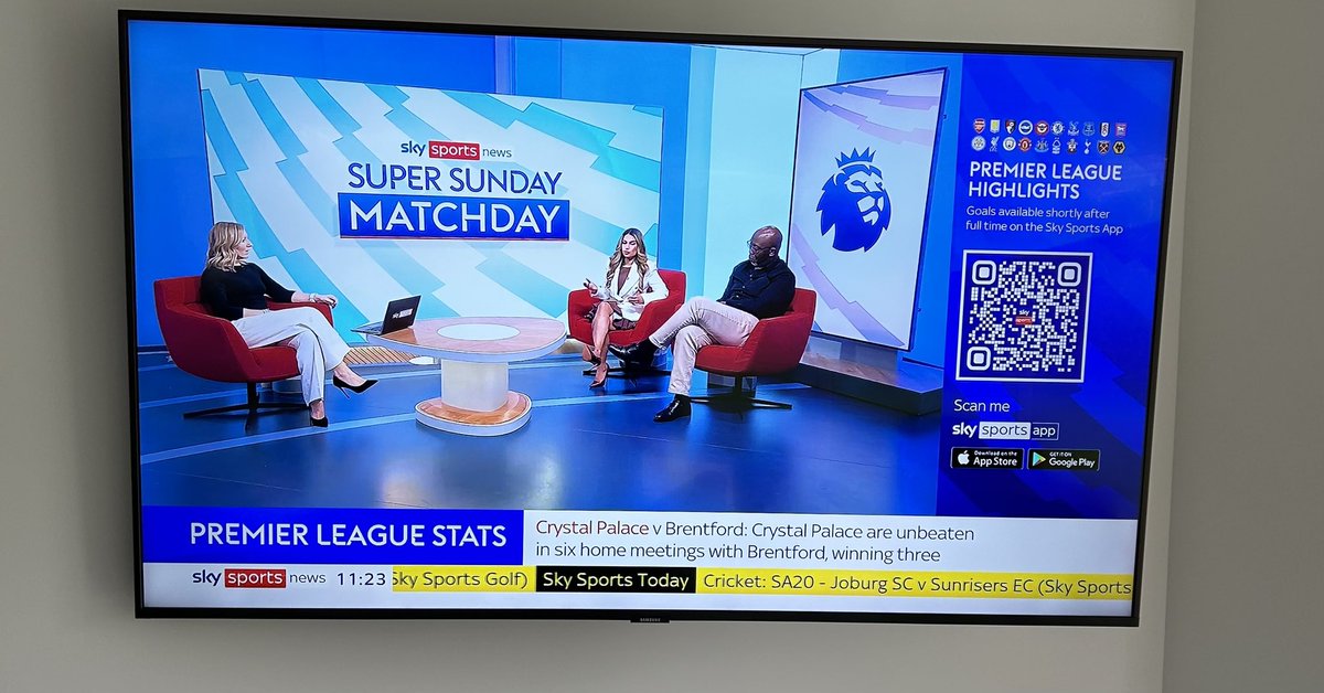 Currently watching these three dribble on and on! <a href="/SkySportsNews/">Sky Sports News</a> please can you advise me as to what footballing experience these three have in order to have any credibility in their opinions?