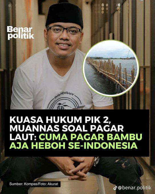 MurtadhaOne1's tweet photo. Karena dibantu marinir, nelayan pesisir tangerang mulai berani bertindak dan bersuara

Sementara pengacara PIK 2 malah menertawakan https://t.co/SlesZhXHzg