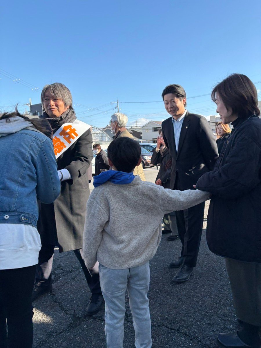 橿原市議会議員選挙の佐藤太郎候補の応援で、本日最終日も夕方頃からご