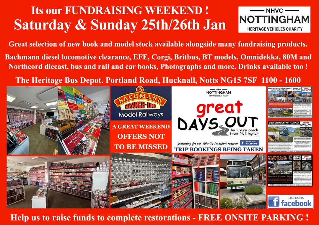 NHVCharity's tweet photo. Come along and support our fundraising efforts this weekend.
Unfortunately, owing to water supply issues at present, we are unable to offer our usual catering or open access to the full site or toilet facilities
Open until 4pm today.
#nhvc #fundraising #Nottingham https://t.co/C9Ib3VzWIA