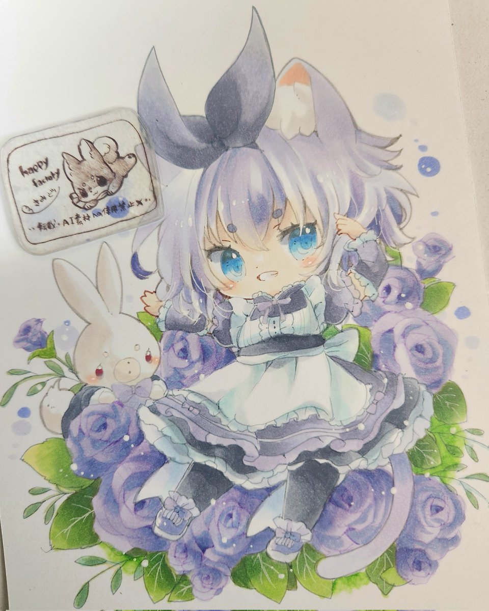 「うちのアリスちゃん達～後でちゃんとスキャンか撮り直しする 」|きい(きみどり)のイラスト
