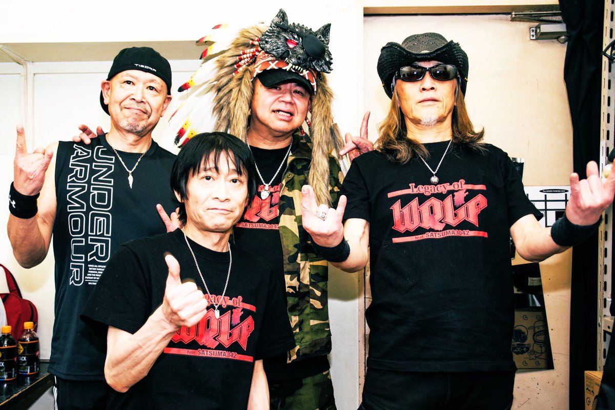 1988年8月24日の目黒鹿鳴館以来37年ぶりとなる第1期WOLF東京LIVE