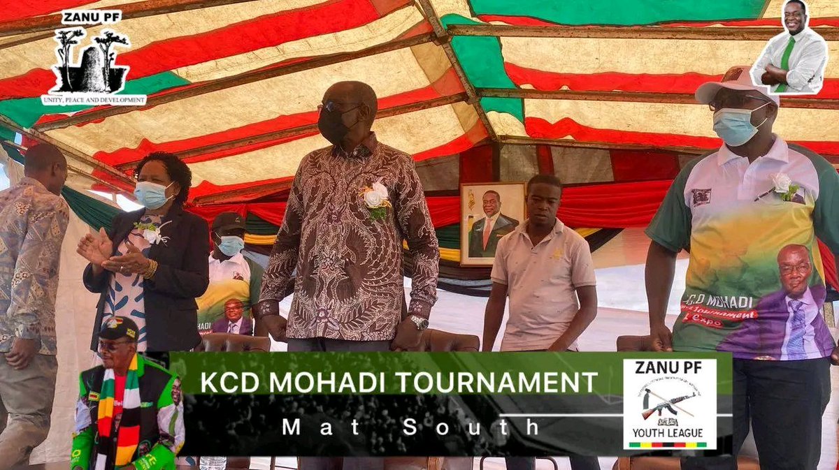 TendayiZinyama's tweet photo. Kuhamba ngo line . All is proceeding very well , zimnandi ziyajuluka, mafaro ega pa #KCDM Mohadi Tournament at Phelandaba Stadium in Gwanda
#YouthsTowardsVision2030
#YouthsDevelopment
#RainbowProvince
⚽⚽⚽🇿🇼🇿🇼 https://t.co/JO8ey7xv9p