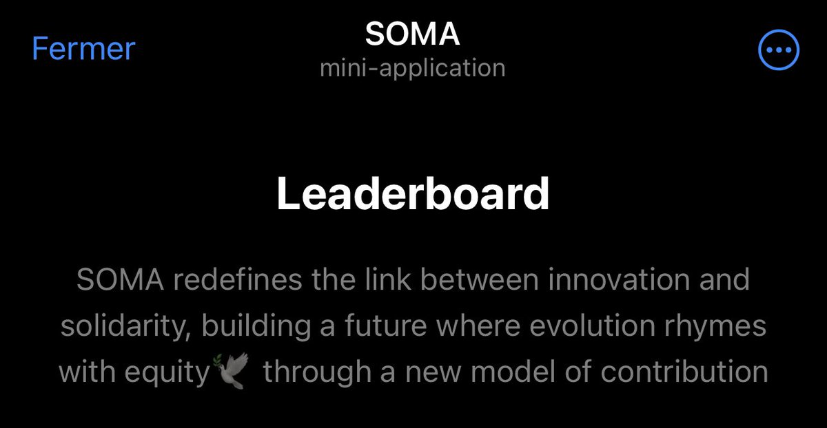 🇫🇷 Lancement du AirDrop 🪂 $SOA 
🇺🇸 Launch of AirDrop 🪂 $SOA

t.me/SOMAV1_bot/app…