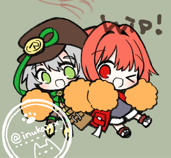 「skeb絵、描いてます! 」|犬飼/さかなのマーチ【BOOTH新作追加/名古屋コミティア【D-24】】のイラスト