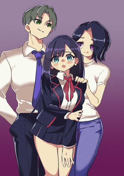 表紙になるかもしれないやつです
ちなみに真ん中にいるのが(元)夫くんです 