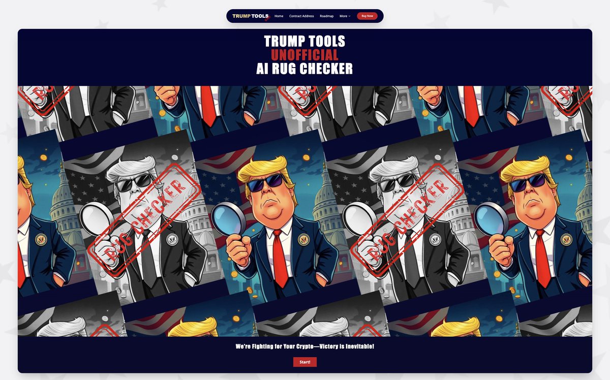 Gettrumptools's tweet photo. 🚨 Introducing TRUMP TOOLS ( $MMGA ) 🚨

TRUMP TOOLS is your ultimate AI-powered solution for contract and wallet scanning, designed to make crypto trading safer, smarter, and more profitable.

With $MMGA, you gain exclusive access to advanced analytics, AI Agents, and governance rights to shape the project’s future.

✅ Fast, accurate tools for meme traders.
✅ Advanced AI insights for better decisions.
✅ Secure and transparent—built for trust.
✅ Our roadmap: https://t.co/ljlJjyJ0Uz

Join us in building a safer, smarter crypto space. Together, we’ll Make Meme Great Again!