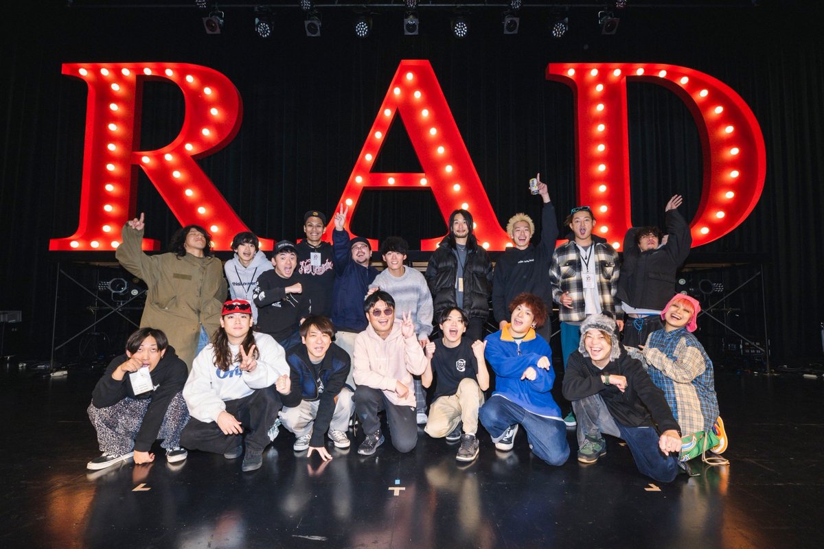 rad_15th's tweet photo. 【📺お待たせしました！📡】

先日開催された
Zepp Nagoya 2days公演の模様が
スペースシャワーTVにて

💥💥ついに明日初回放送💥💥
✅2025/1/27(月)23:00～23:30✅

R.A.D15周間の集大成
お楽しみに‼️

▼Live House R.A.D 15th Anniversary『Zepp Nagoya 裏側密着SPECIAL』
https://t.co/iNxMPMBrPo https://t.co/TxW8as1hoL