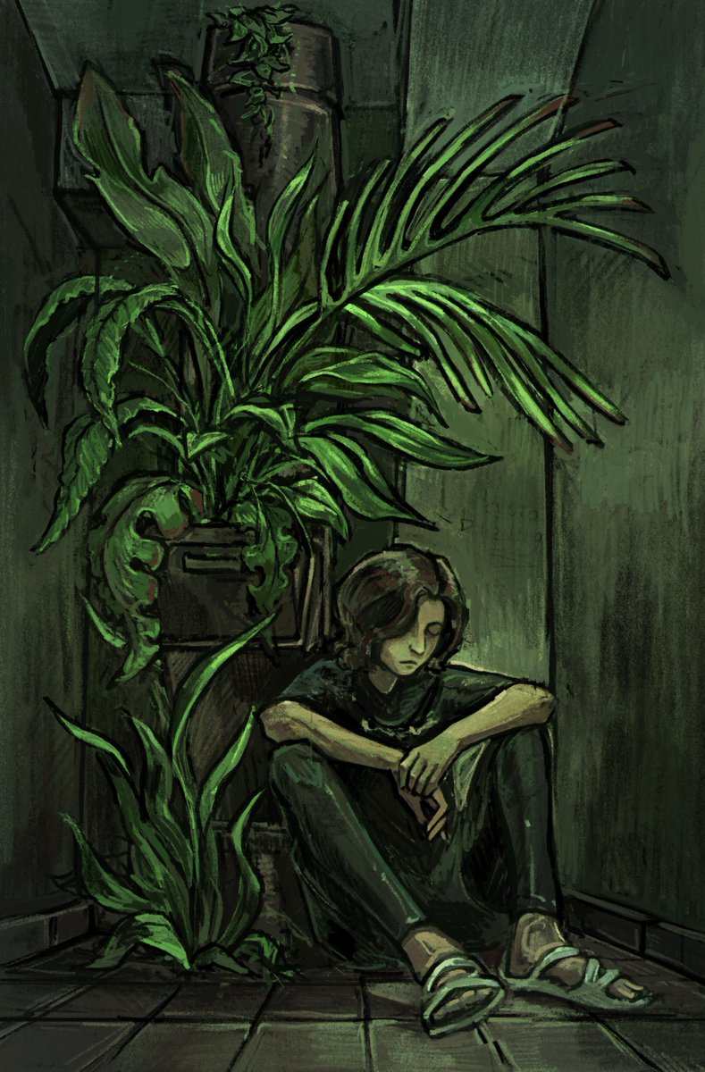 dorm jungle
self-portrait