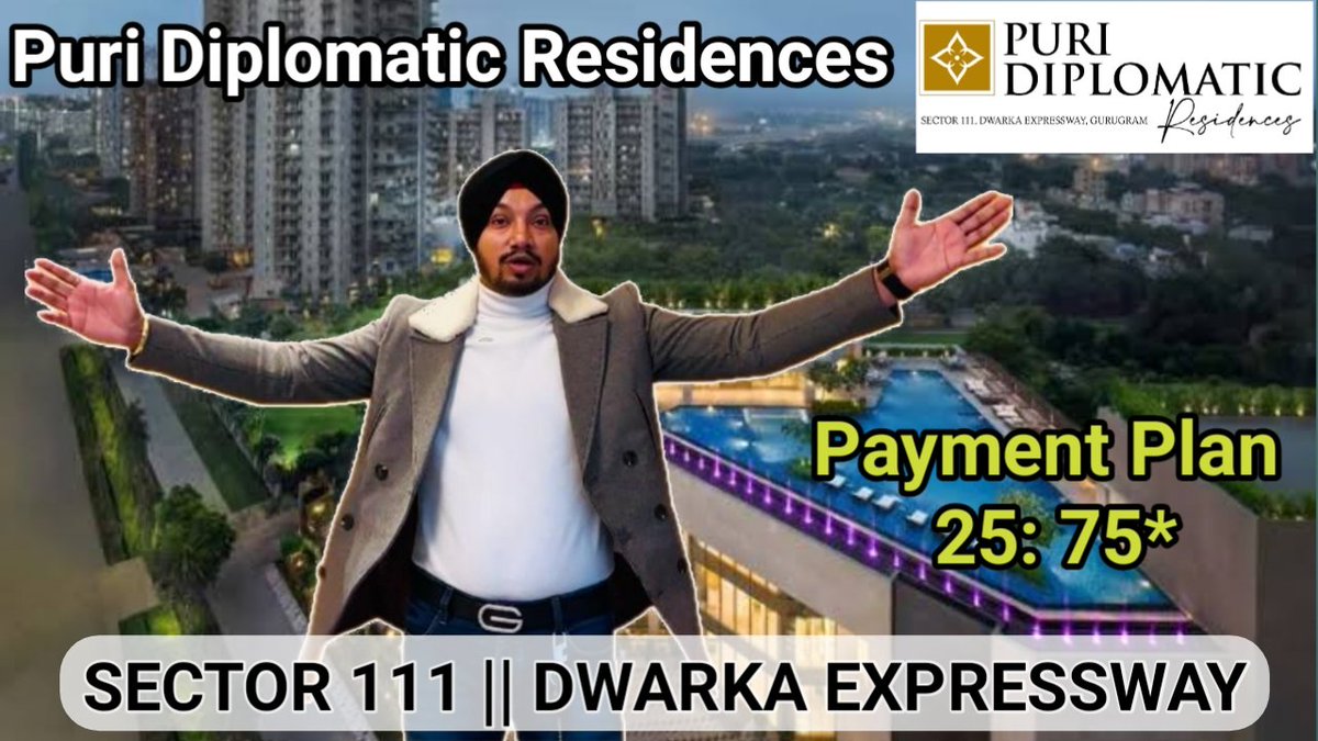 propertynonstop's tweet photo. Check out Luxury Apartments in Puri Diplomatic Residences, Sector 111 Gurgaon.
https://t.co/VFg5V536xG
LIKE SHARE SUBSCRIBE 
#HappyRepublicDay #RepublicDayIndia https://t.co/GY8LHa81LQ