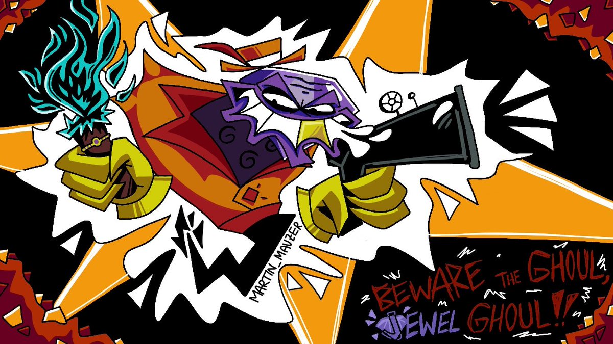 Beware the ghoul Jewel Ghoul! #antonblast #jewelghoul