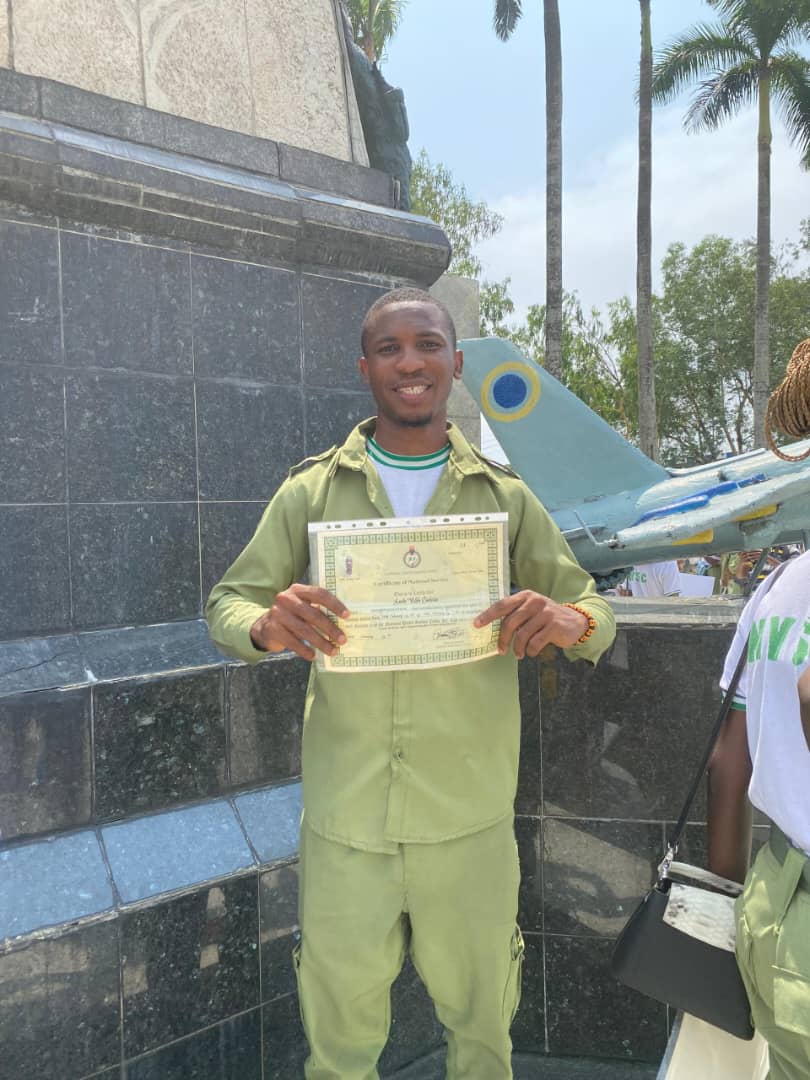 morrison_viktor's tweet image. This is my STORY 🎉 🎉 😁 

From start to finish, His grace carried me.

Grateful for this chapter 🙌🙌🙌...and thanks to CryptoScam and Trump coin

#NYSCPOP 
#2025
#BatchA
#Stream1