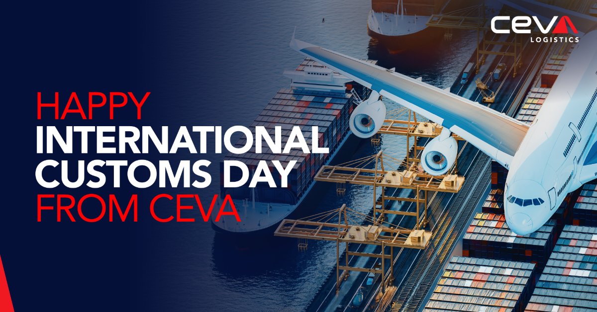 cevalogistics's tweet photo. This #InternationalCustomsDay, we celebrate the critical role of seamless #customsbrokerage in enabling global #logistics. Discover how our tailored, compliant trade solutions simplify complexities, reduce costs, and drive growth: https://t.co/zWkSdRCXxB

#CEVALogistics https://t.co/8WfhHB3ELS