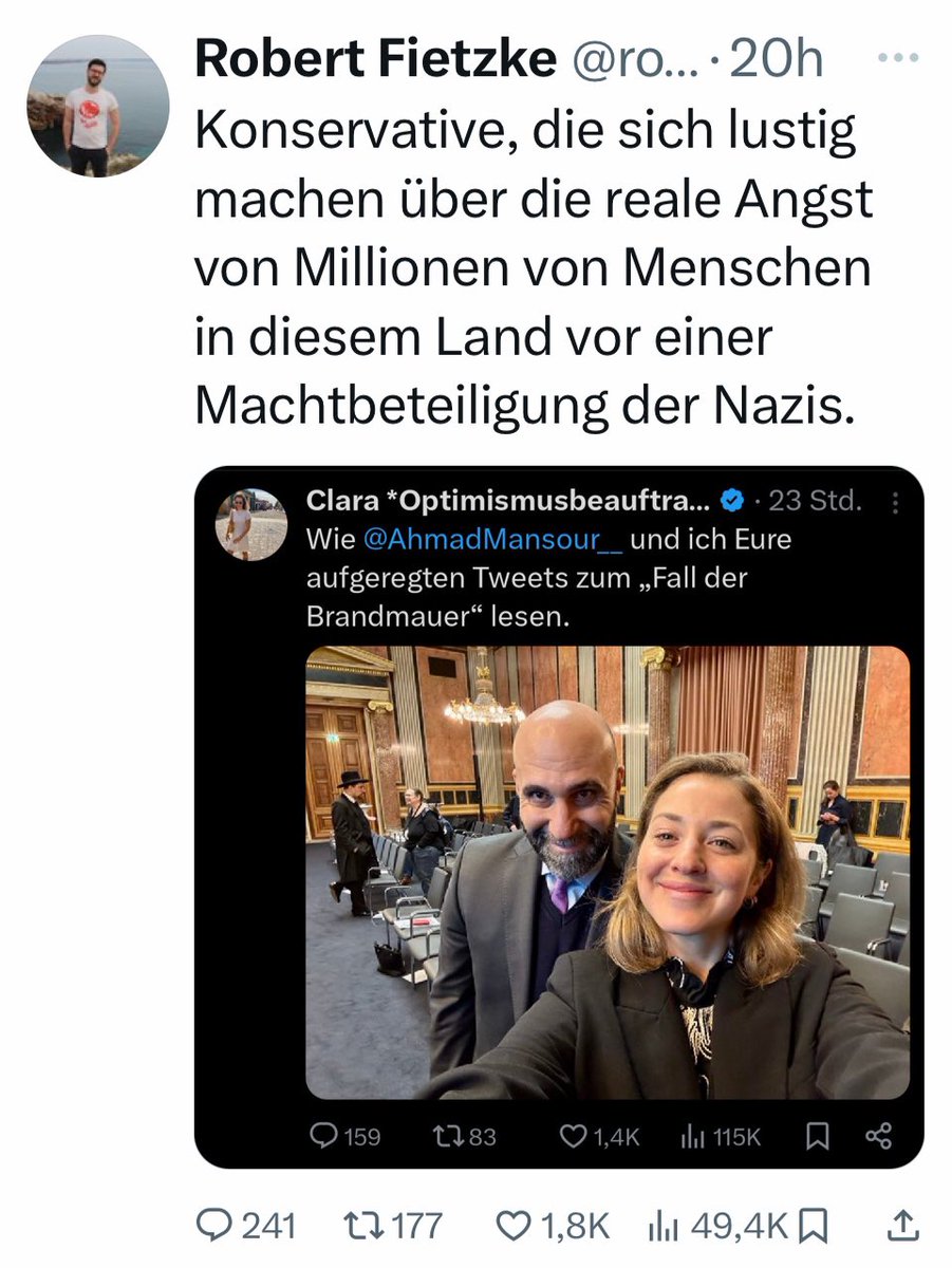 „Linke Zionisten“ kritisieren Völkermordapologeten  erst wenn sie auch weißen Europäern Angst machen. 

Ahmad Mansour, Bundesverdienstkreuz: "Die Vernichtung von Gaza erfolgreich zu betreiben"