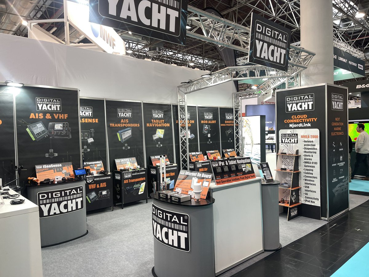 Last day <a href="/nonstopboot/">boot Düsseldorf</a>. Come and find us in Hall 10 for the latest in marine electronics technology - AIS, NMEA 2000 interfacing, instruments and the new Njord cloud platform plus more…. Next gen nav from Digital Yacht #boating