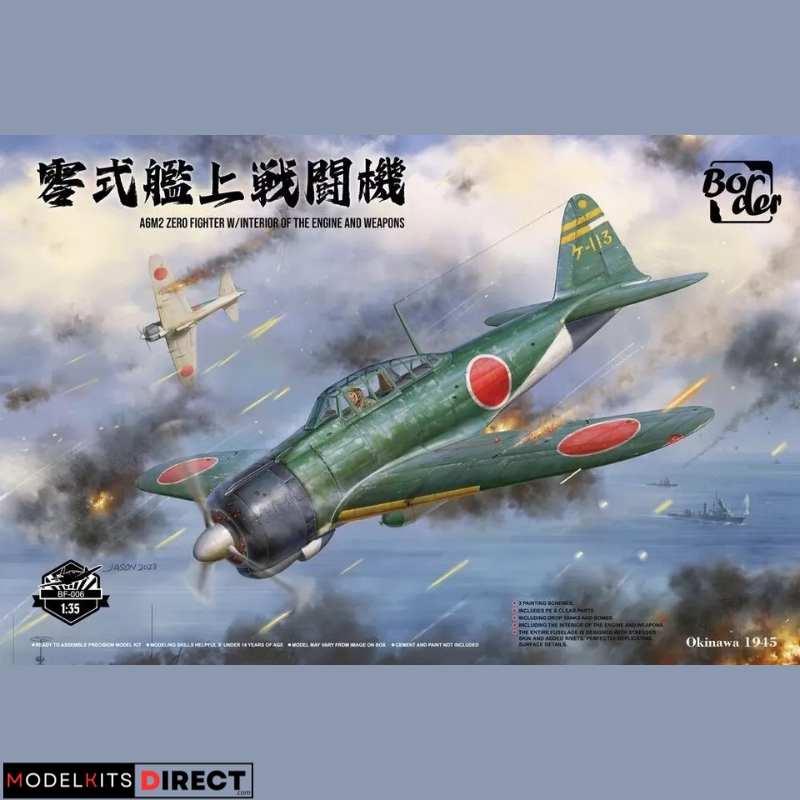 ModelKitDirect's tweet photo. Border Model BF-006 1/35 A6M2 Zero Fighter
Pics &amp; Details👇
https://t.co/qj8gKQVhoJ
Scale: 1/35
Brand: Border Model
Price: $49.99 USD
Free Shipping to US, Canada &amp; most EU countries

#ZeroFighter #bordermodel
#modelkitsdirect #scalemodel #militarymodelkits https://t.co/sZT1arBIQU