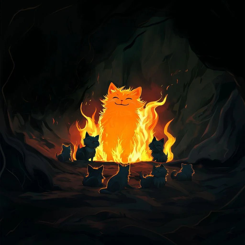 Today is the day of Burning Cat

That is all.