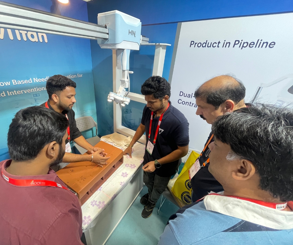 vTitan_Corp's tweet photo. Day 04 at #AOCR2024 – The curtain call of an inspiring event! Let’s end on a high note with innovation leading the way.
#vTitan #HigHNoon #RadiologyRevolution #CTMachine #MedicalTech #NeedlePositioning #InnovationUnleashed #ChennaiTradeCenter @aocr2025 https://t.co/Uc8Kp3D7ru