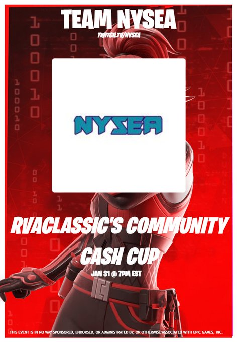 🚨 We’re locked in! 📷I’ll be a captaining a team in the $500
<a href="/RVAClassic/">Matt S</a>
Community Cash Cup happening on Friday, January 31st, at 7PM EST! 📷 Prize Pool: $500 📷 Casted by @LFArticle 📷twitch.tv/nysea Join the action: discord.gg/zTfKW4Ahej     Get ready for some epic