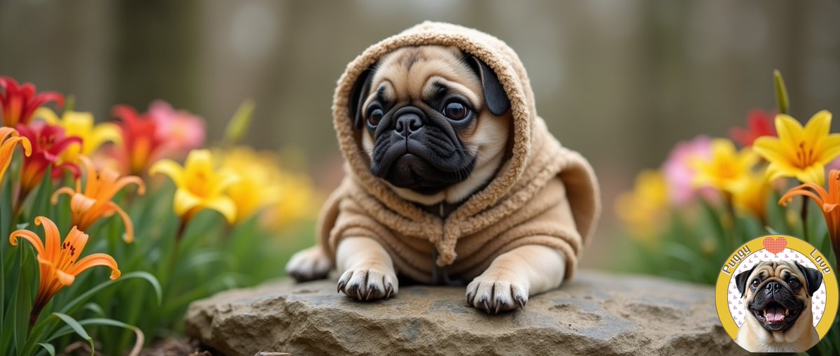 PuggyGallery's tweet photo. #pug #pugslife #dog #dogday #animal #cute #pet #child #puglove #puggylove #dailylife #パグ #Dog #festial #clothing #easter #easterstory https://t.co/Wg52qinzn8