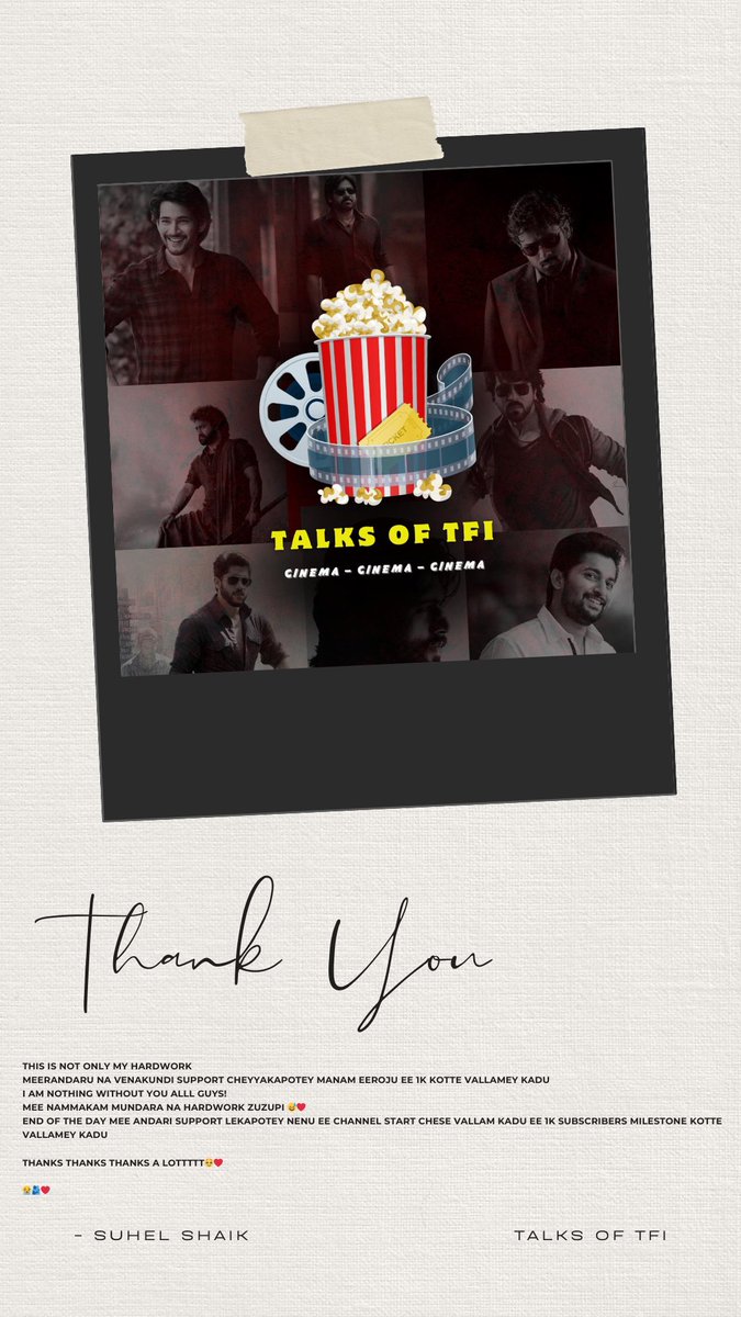 Talks Of TFI tweet media