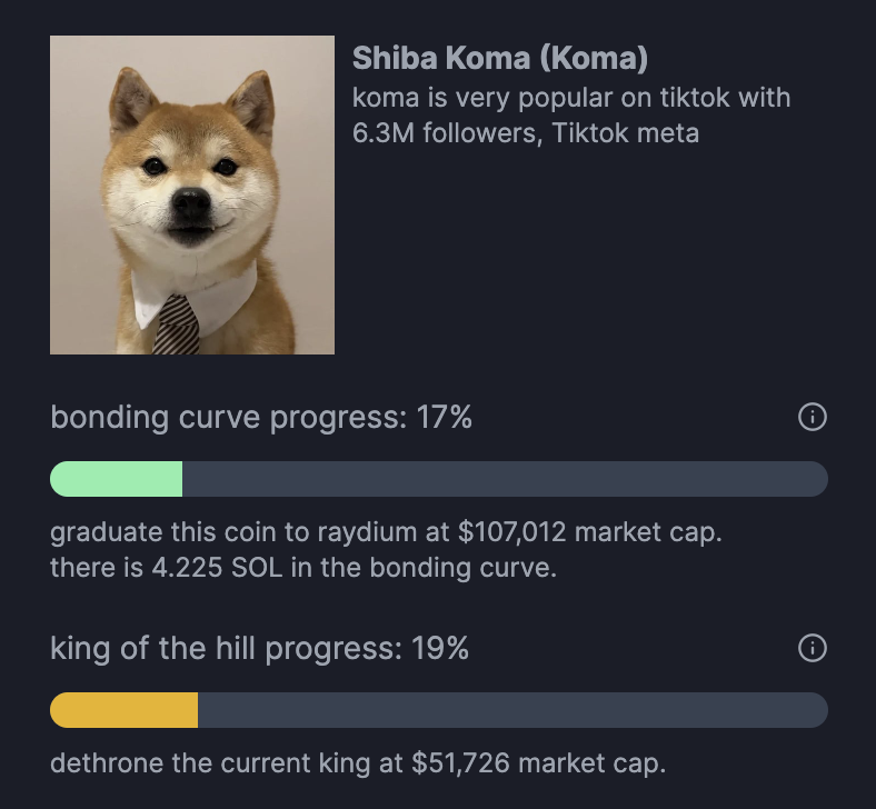 jesusoks's tweet photo. Comment on pumpfun and raid 🔥

Let's send to 100k $KOMA 

CA:

5nrYUkqBUA7DW5YDv2auskvZnYhuET3HQ9m7Vhukpump https://t.co/MSTsapBqer