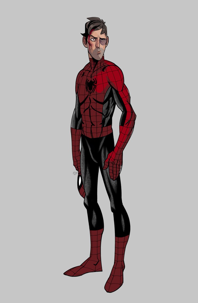 ognegolovy's tweet photo. Well hi!

#PeterParker #SpiderMan #Marvel #art #artwork  #digitalart https://t.co/Whir2StFyi